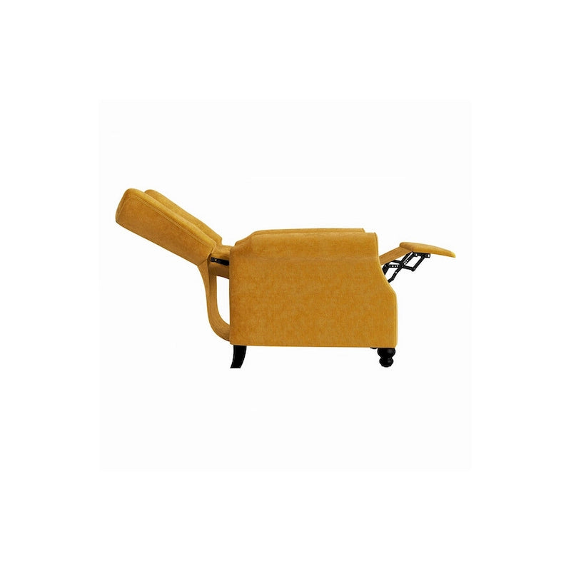 Modern Wingback Push Back Recliner Chair
