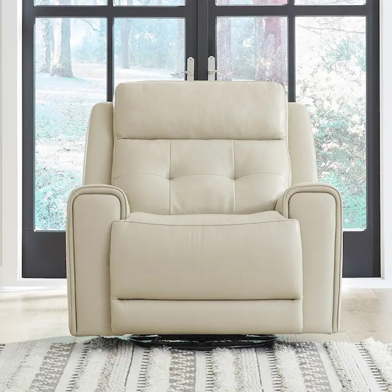 Leather Power Recliner