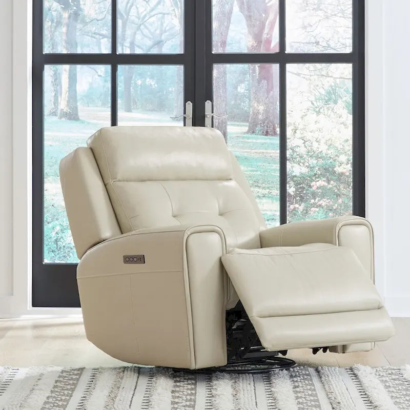 Leather Power Recliner