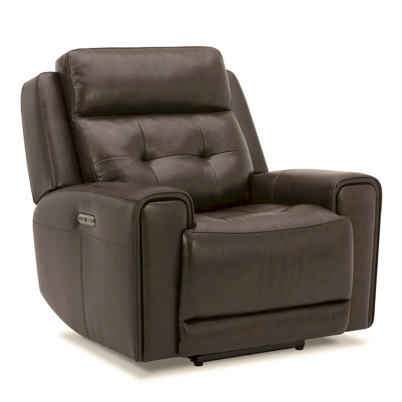 Leather Power Recliner