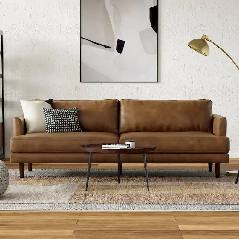 90 inch Wide Mid-Century Modern Sofa