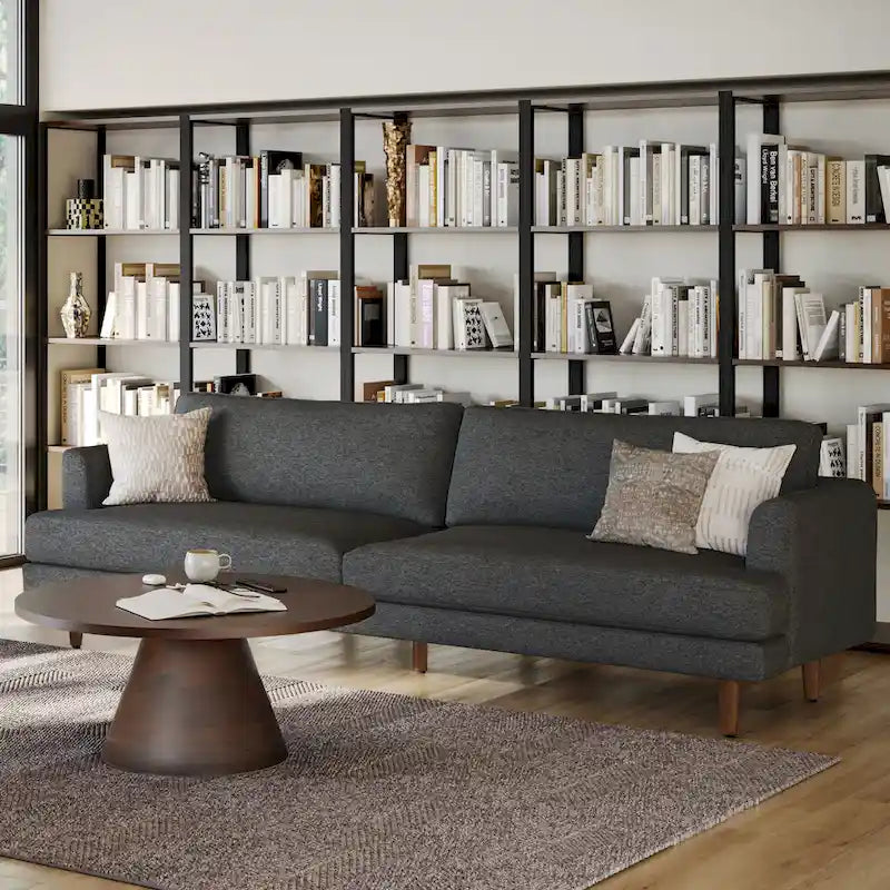 90 inch Wide Mid-Century Modern Sofa