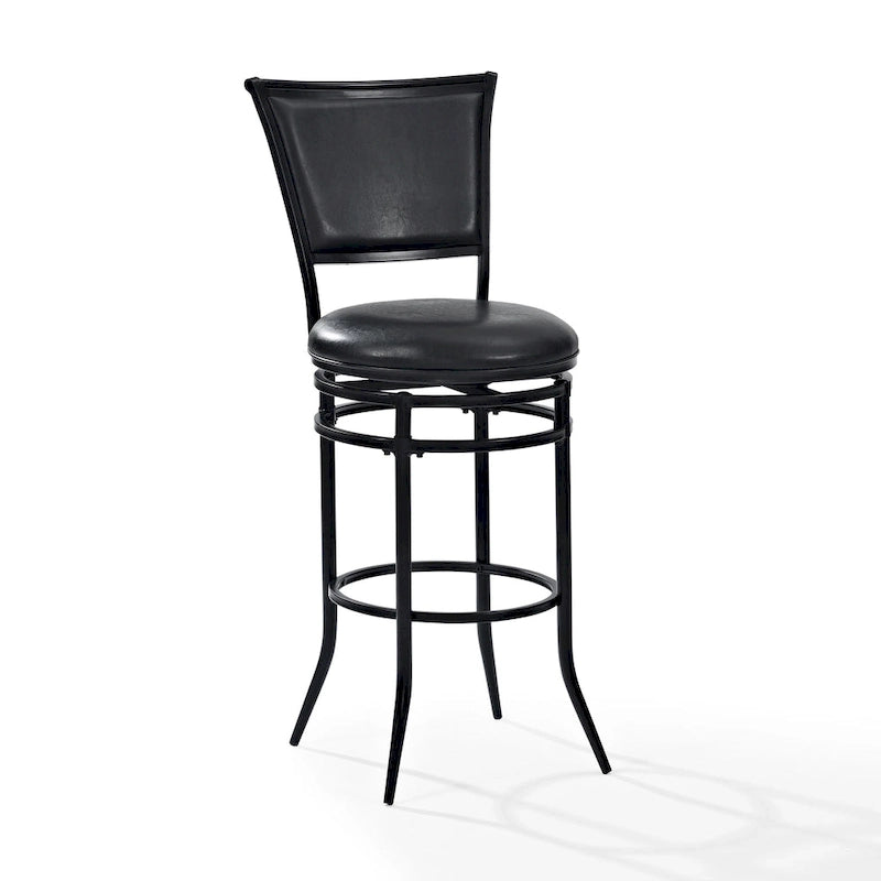 Black Swivel Bar Stool