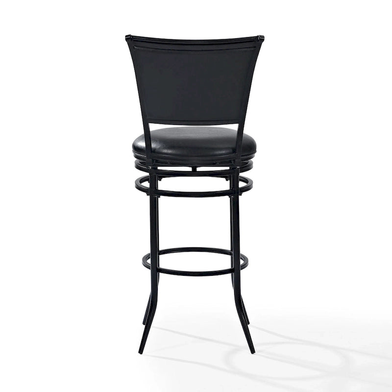 Black Swivel Bar Stool