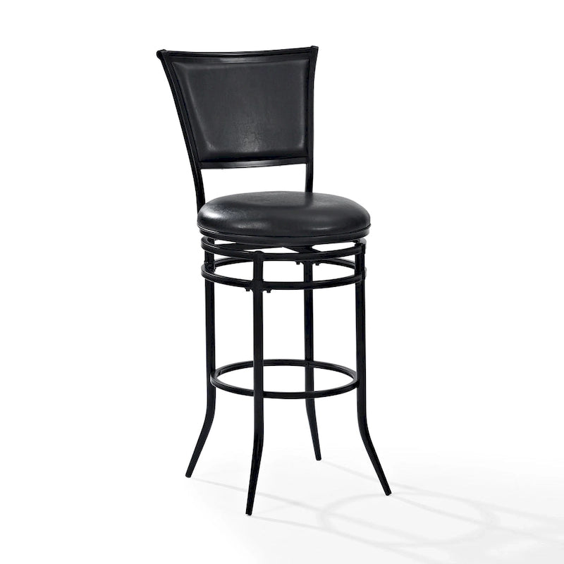 Black Swivel Bar Stool