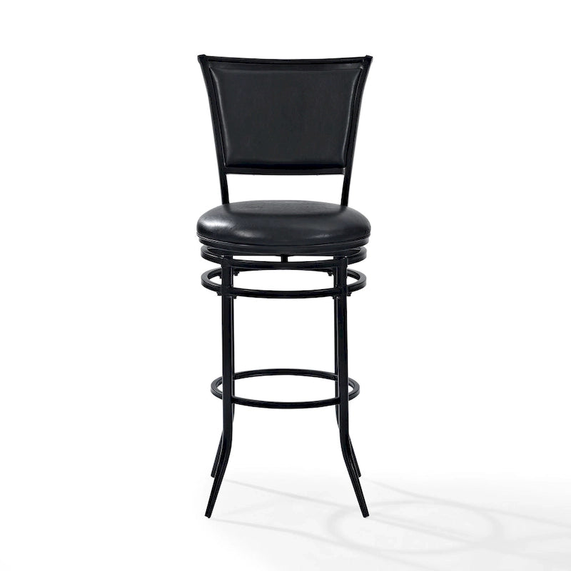 Black Swivel Bar Stool
