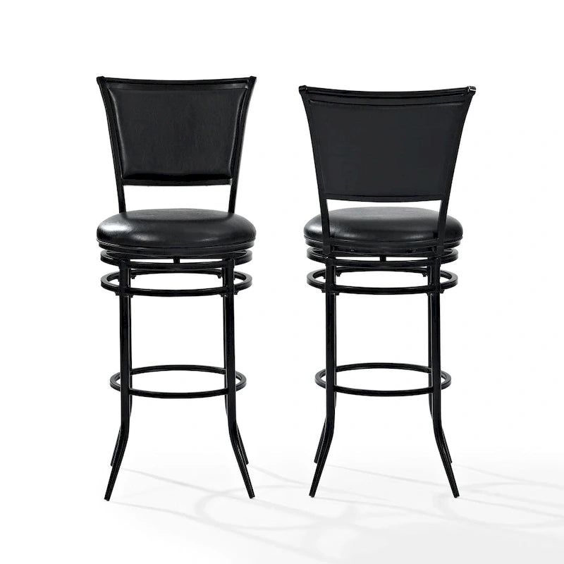 Black Swivel Bar Stool
