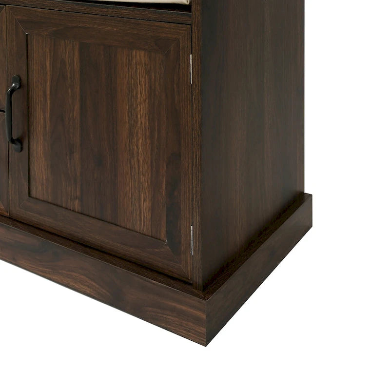 47.2Inch Hall Tree with 3 Hooks for Entrance