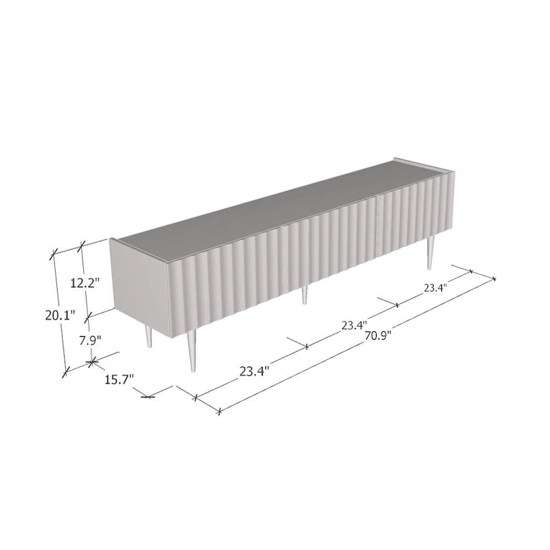Modern TV Stand 70.9 Inch