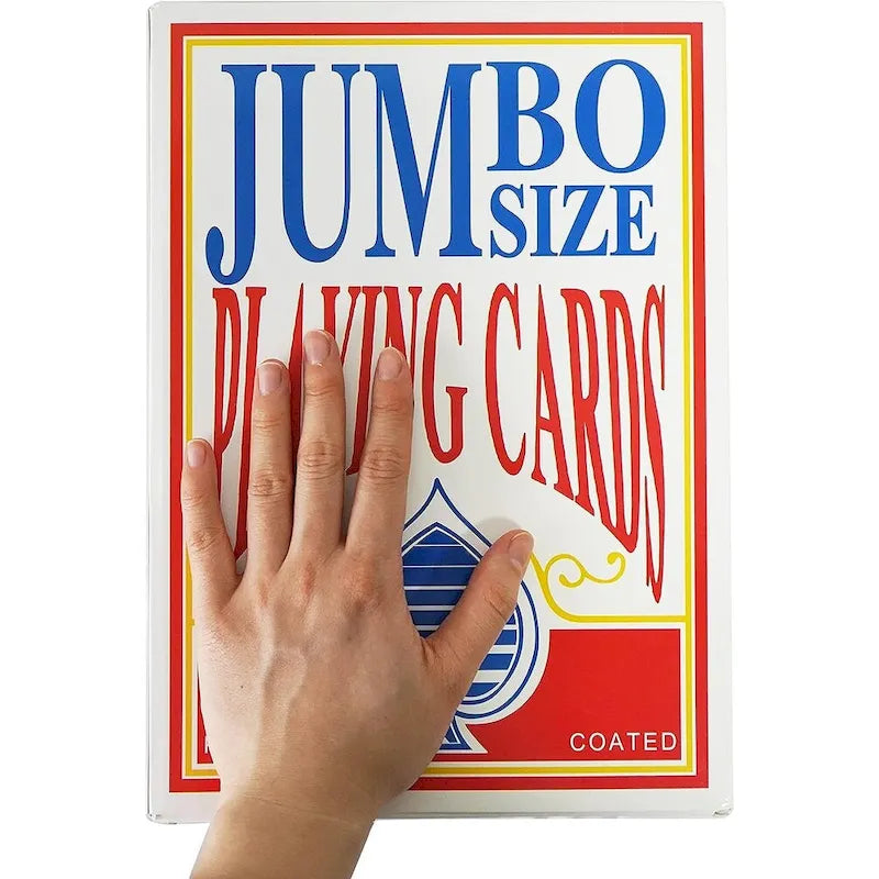 8x11 Super Jumbo Playing Cards, Giant Playing Card Deck, Oversize Large Huge Playing Cards for All Ages
