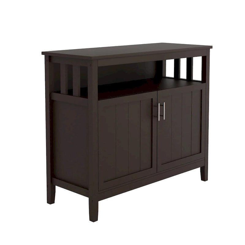 Kitchen Storage Sideboard with 2 Shelves