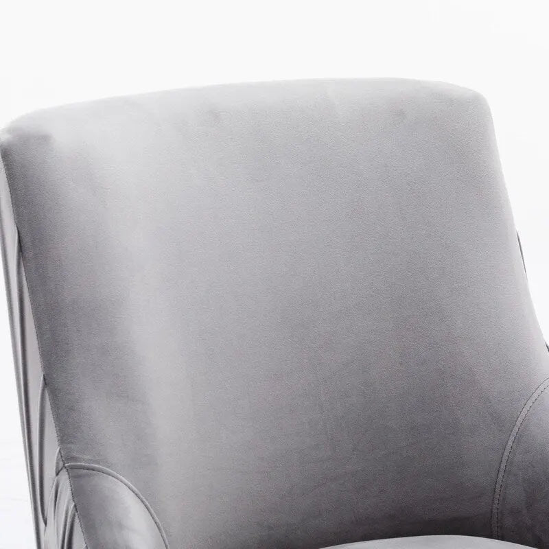 Modern Glam Velvet Dining Chair Set of 8 for Dining Room, Tufted Vanity Chair for Living Room (no table)