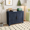 40 Modern Console Table Sofa Table with 2 Shelves